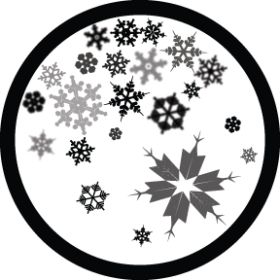 Rosco Glasgobo 81205 Moment Factory Snowflake