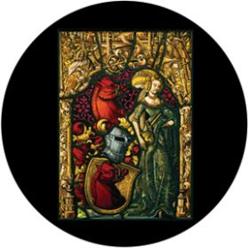 Rosco Glasgobo 86673 ( DHA # 86673) Medieval Stained Glass