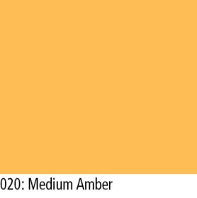 LEE Filter-Bogen Nr. 020 medium amber