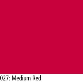 LEE Filter-Bogen Nr. 027 medium red
