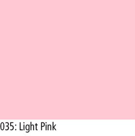 LEE Filter-Bogen Nr. 035 light pink