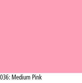 LEE Filter-Bogen Nr. 036 medium pink