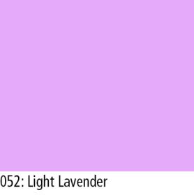 LEE Filter-Bogen Nr. 052 light lavender