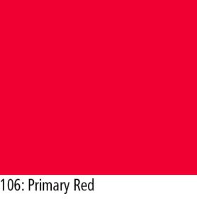 LEE Filter-Bogen Nr. 106 primary red