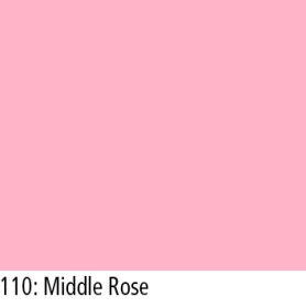 LEE Filter-Bogen Nr. 110 middle rose