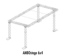 AMBOstage 6x4 Bühnendach