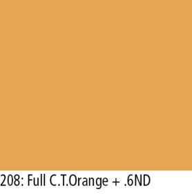 LEE Konv.-Filter-Rolle Nr. 208 Full CTO + .6ND