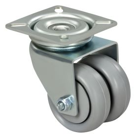 C.Adolph Swivel castor 4000-A/75-2x25 / Overall height 100