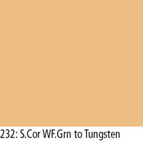 LEE Korr.-Filter-Bogen Nr. 232 Super Correction White Flame Green to Tungsten