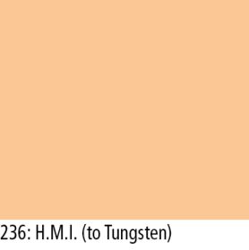 LEE Korr.-Filter-Bogen Nr. 236 HMI (to Tungsten)