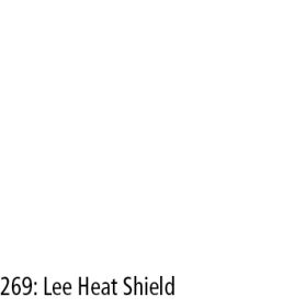 LEE Reflektionsfilter Bogen Nr. 269 LEE Heat Shield