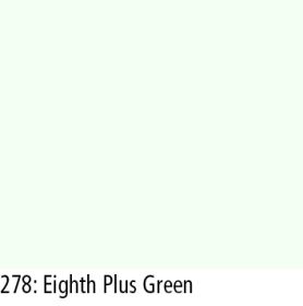 LEE Korr.-Filter-Bogen Nr. 278 Eighth Plus Green