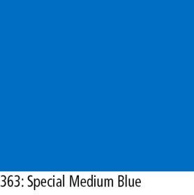 LEE Filter-Bogen Nr. 363 special medium blue