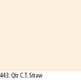 LEE Konv.-Filter-Rolle Nr. 443 Quarter CT Straw