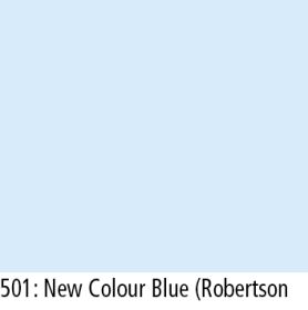LEE Filter-Bogen Nr. 501 New Colour Blue (Robertson Blue)