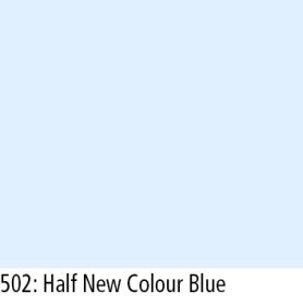 LEE Filter-Bogen Nr. 502 Half New Colour Blue