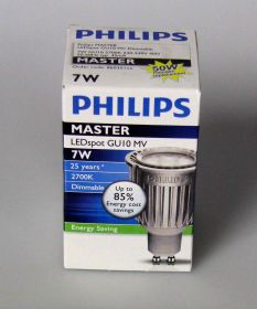 Philips MASTER LEDspot 7-50W, GU10, 40°, 2700K (Restposten)
