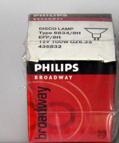 Philips 6834/8H FO, EFP, A1/231, 100W, 12V, 800h (Restposten)
