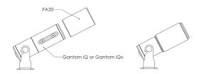 Gantom® FA30 IP65 Abdeckhülse für Gantom iQ/ iQx