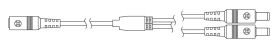 Gantom® CB20 Go Cable 2-fach DC-Kabel Splitter