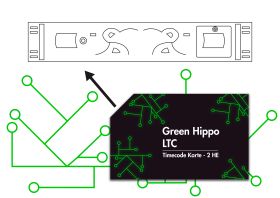 Green Hippo LTC Timecode Karte - 2 HE