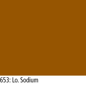 LEE Filter-Bogen Nr. 653 LO Sodium