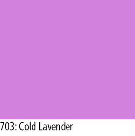LEE Filter-Bogen Nr. 703 Cold Lavender