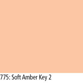 LEE Filter-Bogen Nr. 775 Soft amber key2
