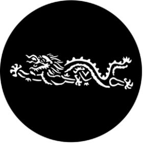 Rosco Glasgobo 77558 ( DHA # 558) Chinese Dragon