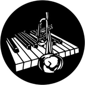 Rosco Metallgobo 77933 ( DHA # 933) Piano Bar