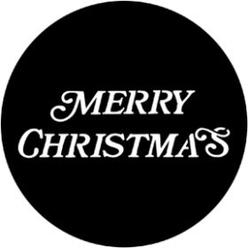 Rosco Metallgobo 77939 ( DHA # 939) Merry Christmas