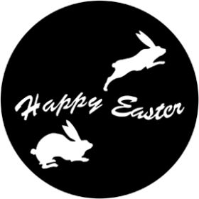 Rosco Metallgobo 78017 ( DHA # 8017) Happy Easter