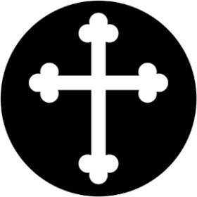 Rosco Metallgobo 78062 ( DHA # 8062) Gothic Cross