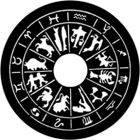 Rosco Metallgobo 78081 ( DHA # 8081) Horoscope