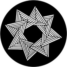 Rosco Glasgobo 79037 ( DHA # 99037) Triangular Star
