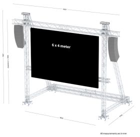 Sixty82 LED Screen Support 6x4m