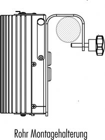 Strand LightPack Rohr Montagehalterung