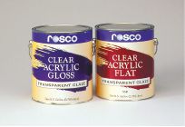 Rosco Clear Gloss & Flat Acrylic Glazes