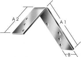 C.Adolph Strong timber angle brackets 179100 W