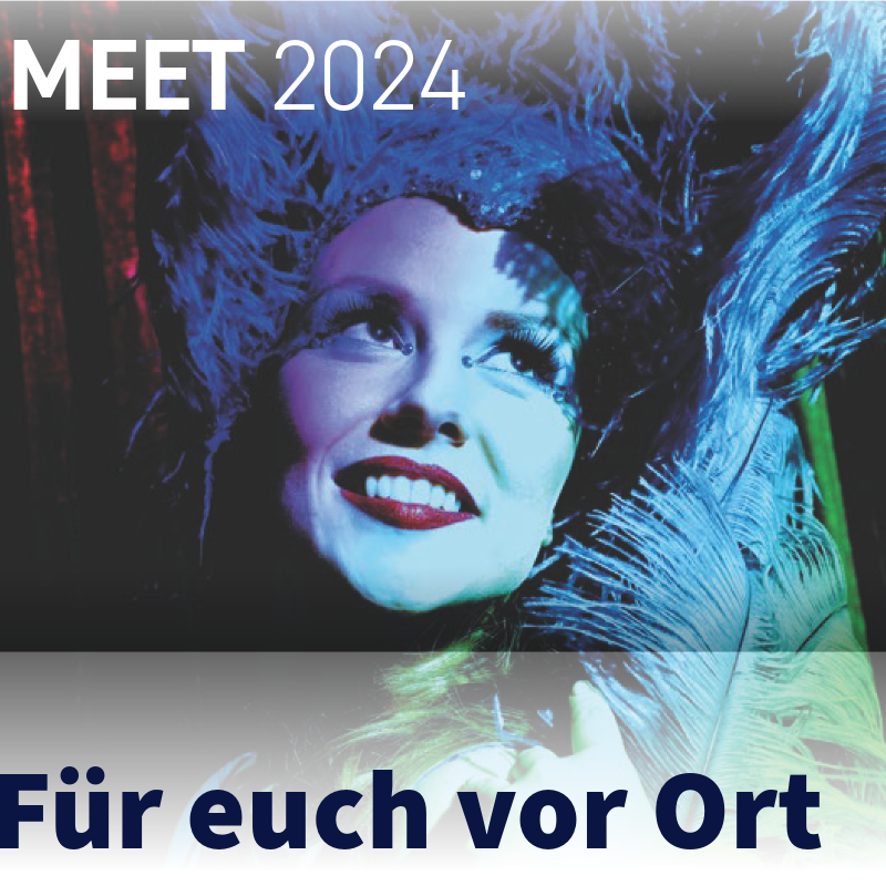 cast stellt aus auf der MEET Fachmesse für Theatertechnik