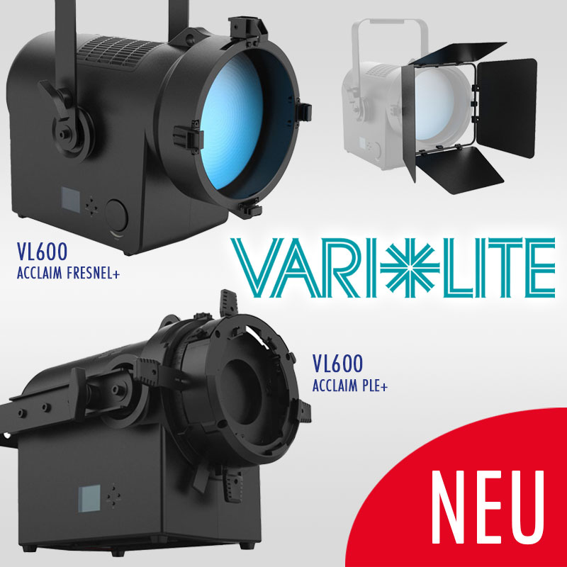 Vari-Lite stellt neue VL600 Acclaim vor