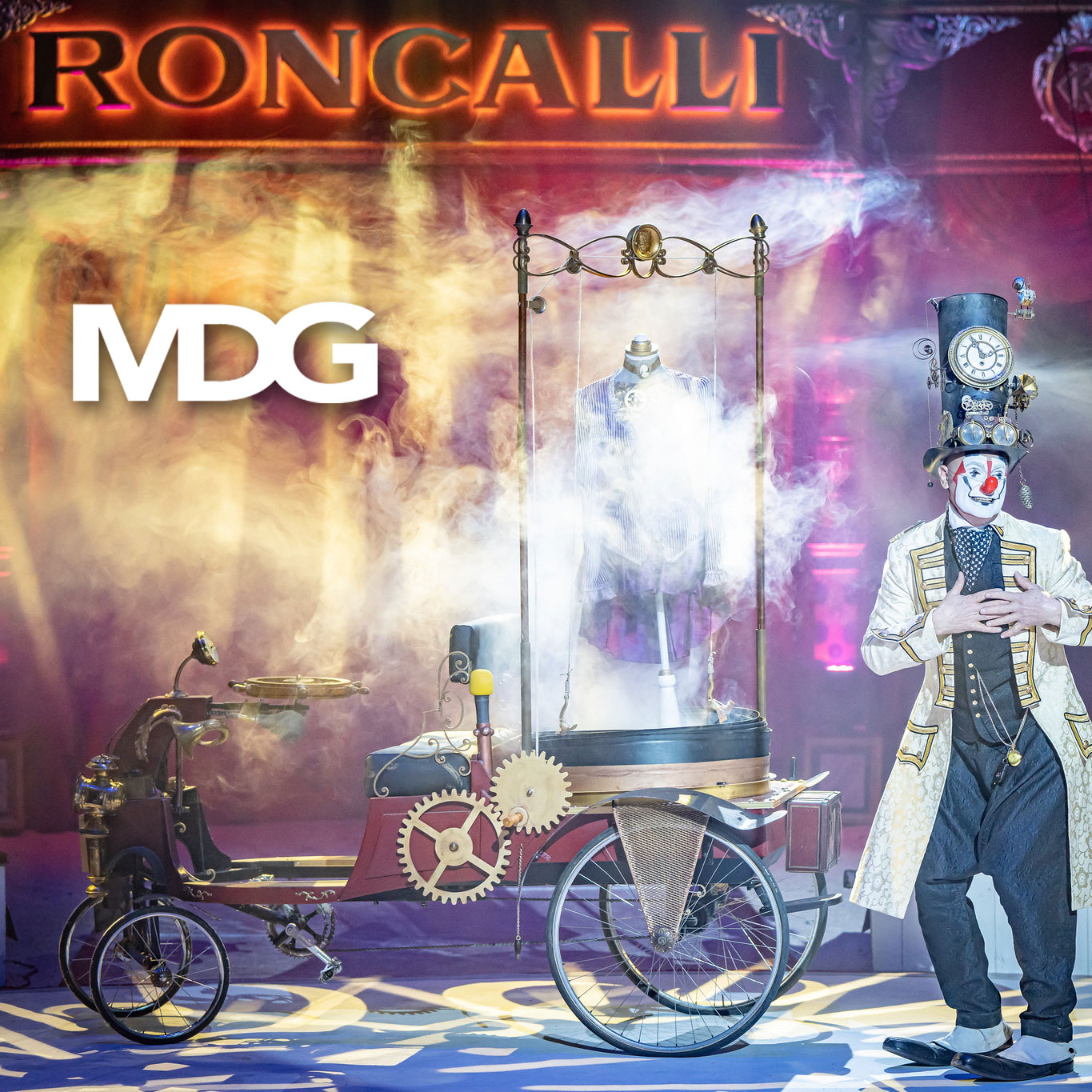 MDG sorgt mit Haze und Bodennebel für Atmosphäre im Circus Roncalli