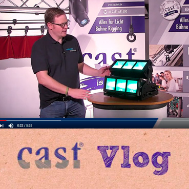cast Vlog mit Daniel Frigger und dem Strand Coda LED Cyc