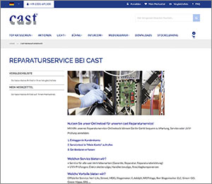 cast Reparaturservice